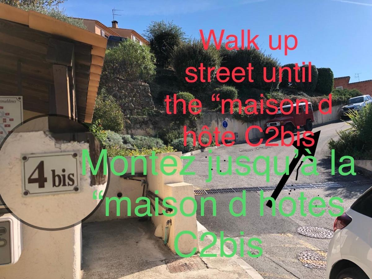 Les Grimaldines - Maison D'Hotes Cagnes-sur-Mer Exterior photo